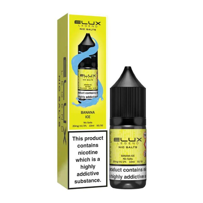 Banana Ice – Elux Legend Nic Salt 10ml
