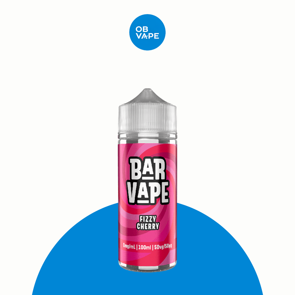 Bar Vape Fizzy Cherry 100ml Shortfill – OB Vape product image