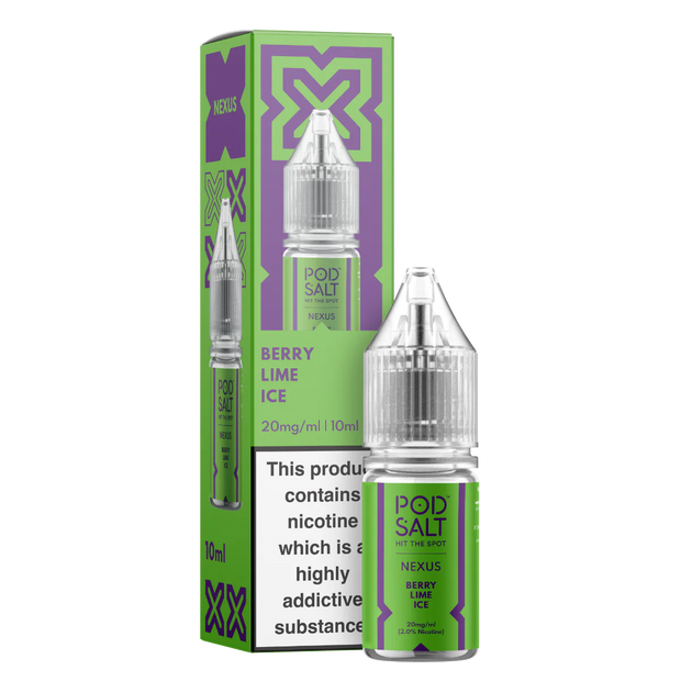 Berry Lime Ice - Pod Salt Nexus Nic Salts 10ml
