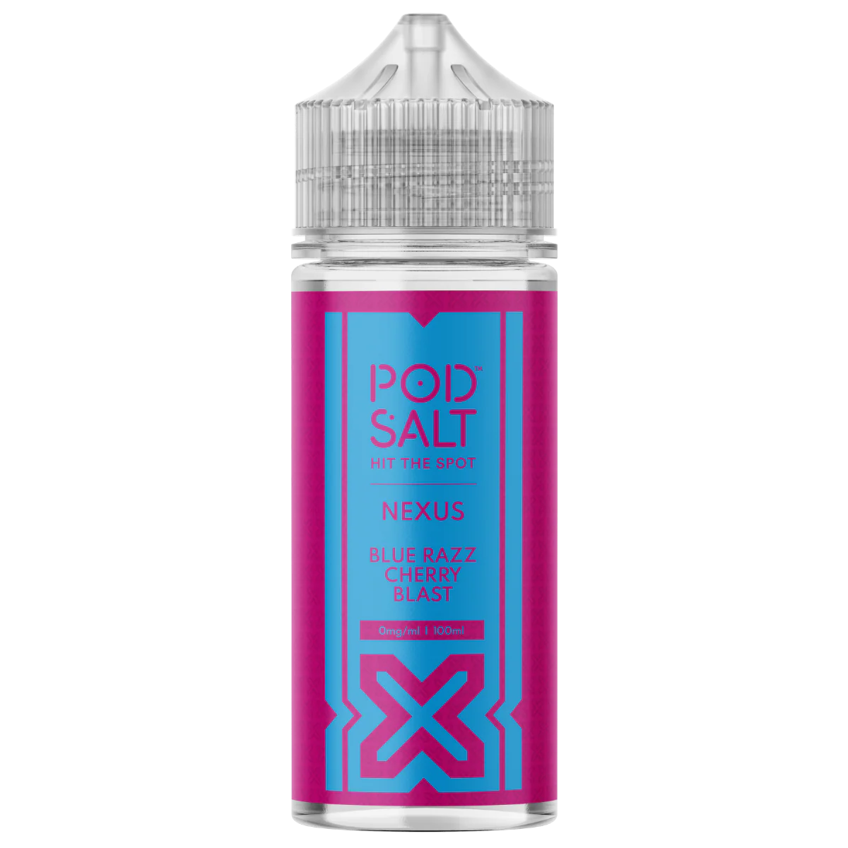 Blue Razz Cherry Blast – Pod Nexus 100ml Shortfill