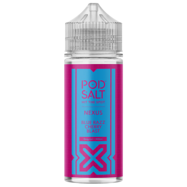 Blue Razz Cherry Blast – Pod Nexus 100ml Shortfill