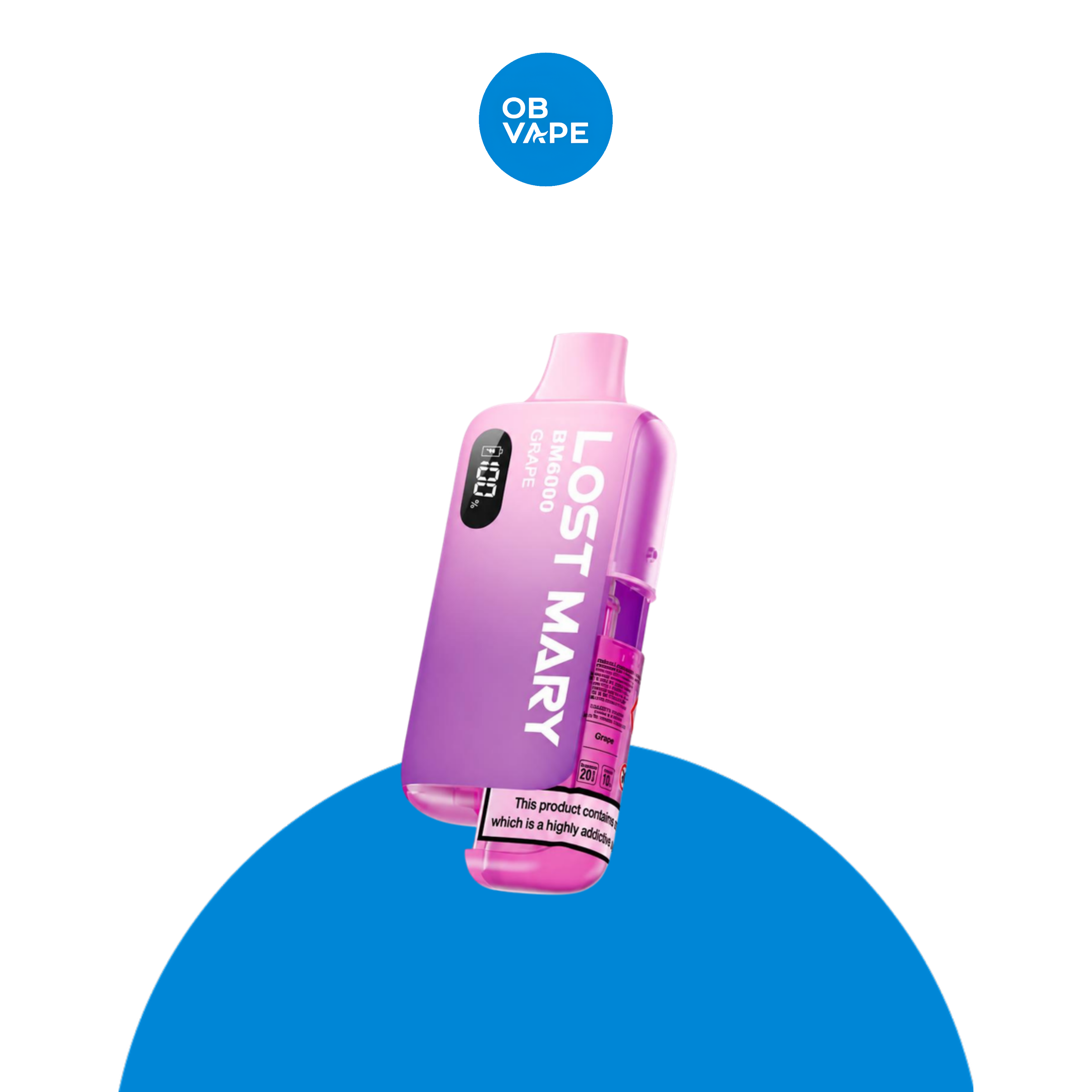 Lost Mary BM6000 disposable vape Grape
