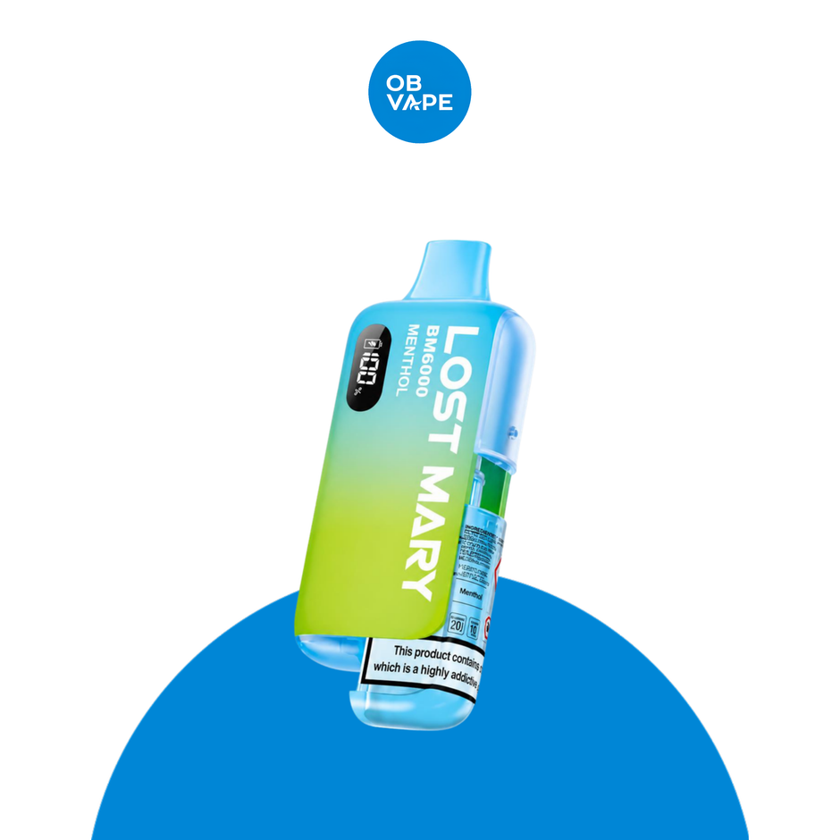 Lost Mary BM6000 disposable vape Menthol