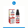 Dainty's Premium Strawberry 10ml e-liquid bottle on the OB Vape product-image background