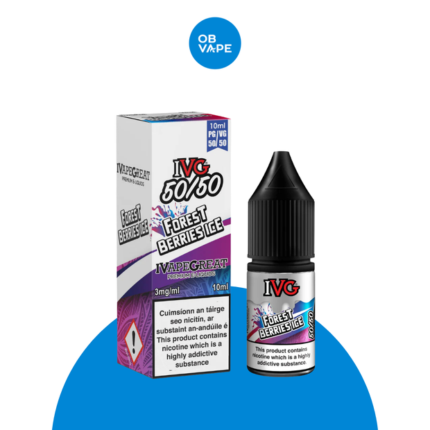 IVG 50/50 - Forest Berries Ice 10ml