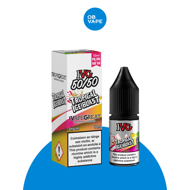 IVG 50/50 - Tropical Ice Blast 10ml