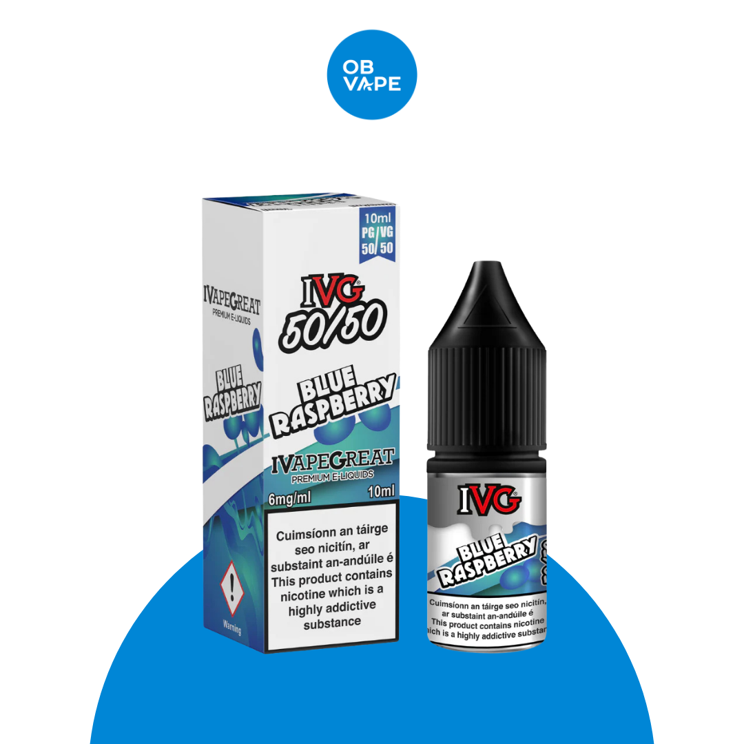 IVG 50/50 - Blue Raspberry 10ml
