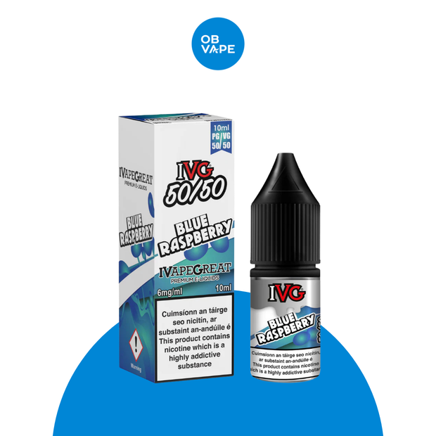 IVG 50/50 - Blue Raspberry 10ml