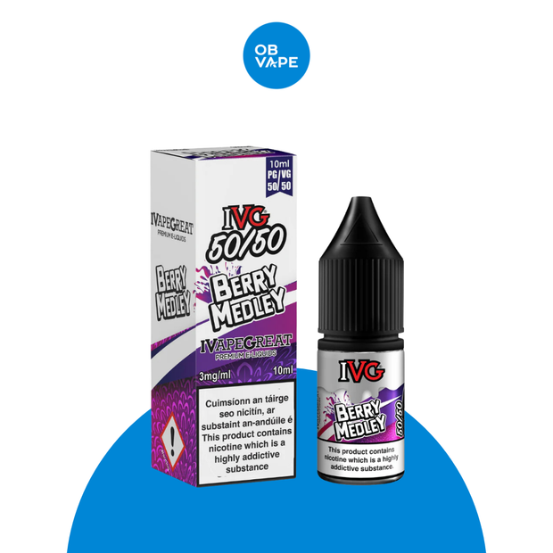 IVG 50/50 - Berry Medley 10ml