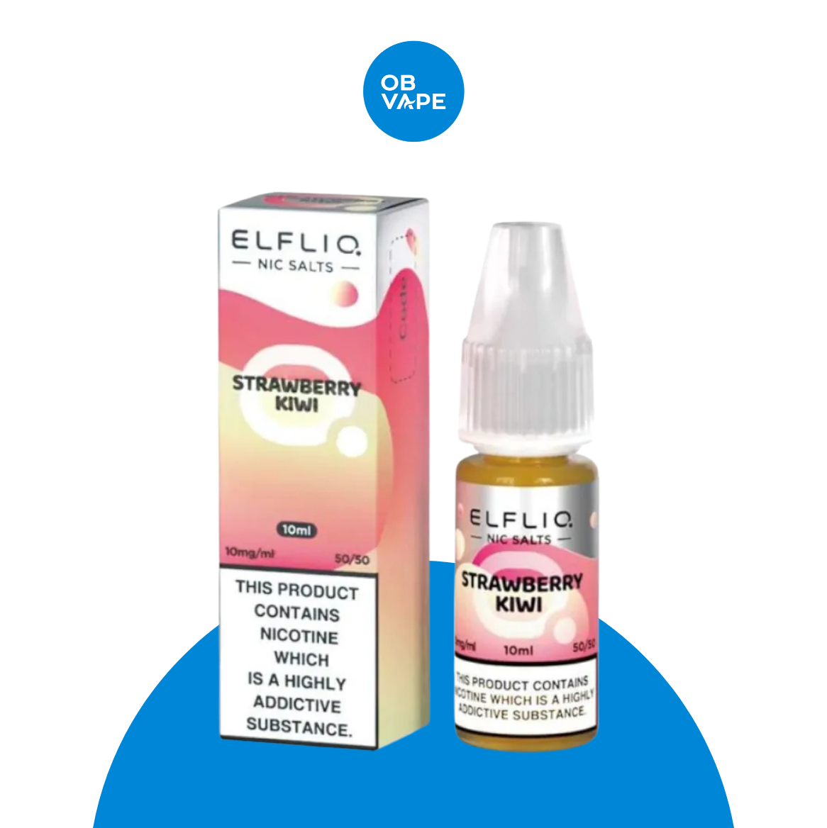 Strawberry Kiwi - Elfliq Elf Bar Salt 10ml