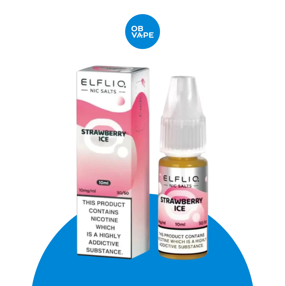 Strawberry Ice - Elfliq Elf Bar Salt 10ml