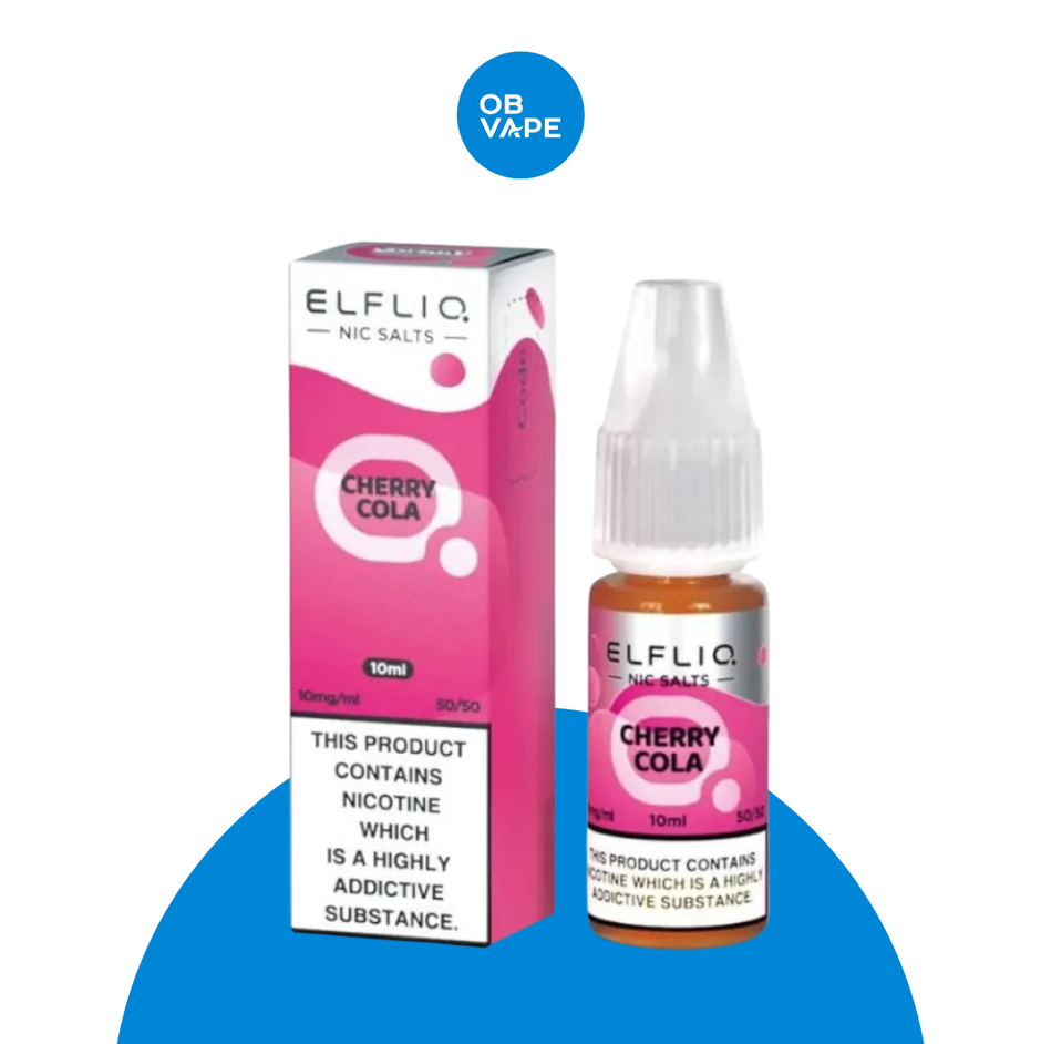 Elfliq Cherry Cola Nic Salt 10ml Ireland | Elf Bar E-Liquid | OB Vape | OB Vape Ireland Elfliq Cherry Cola Nic Salt 10ml Ireland | Elf Bar E-Liquid | OB Vape | OB Vape Ireland