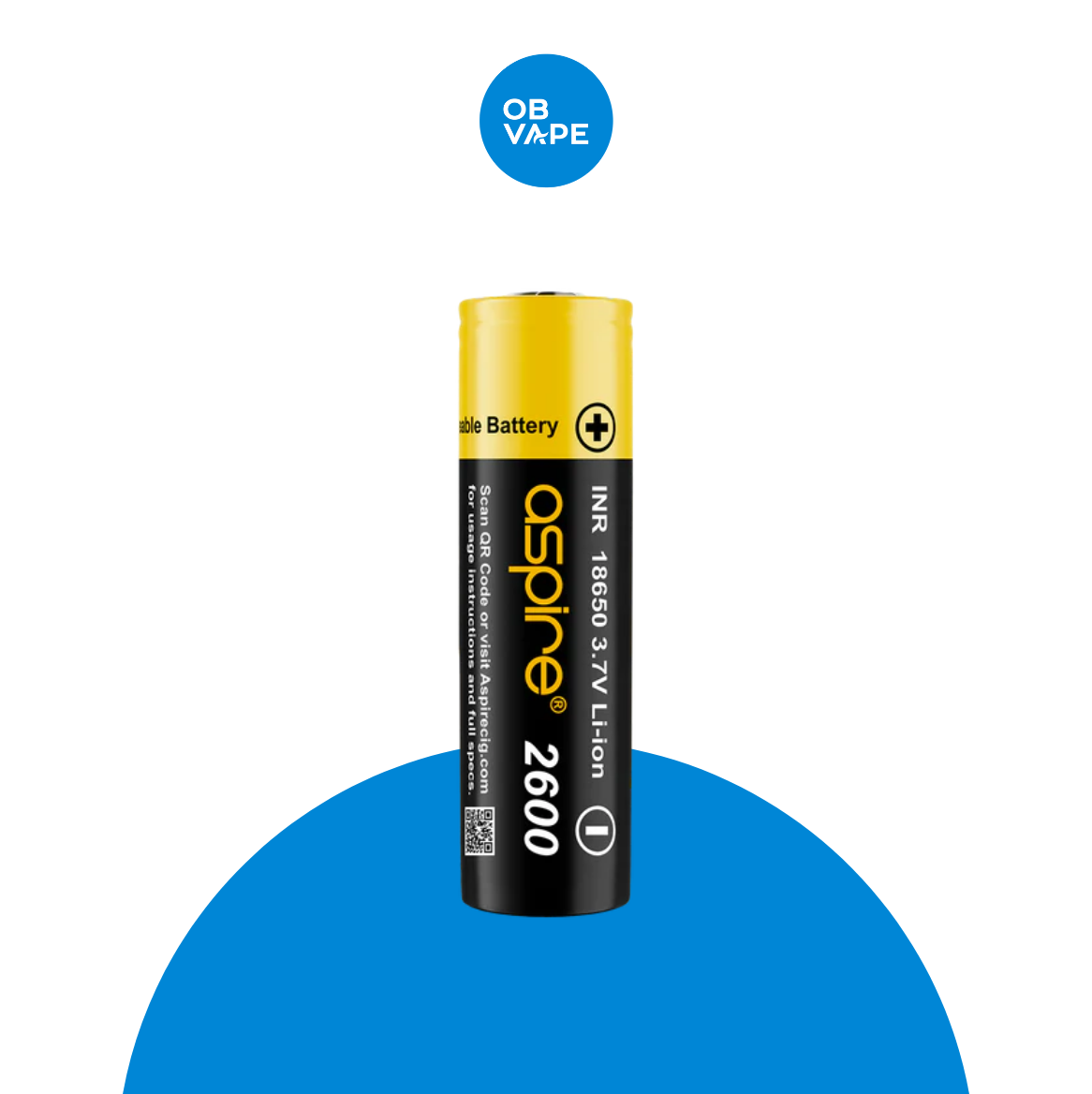 Aspire INR 18650 2600mAh Battery