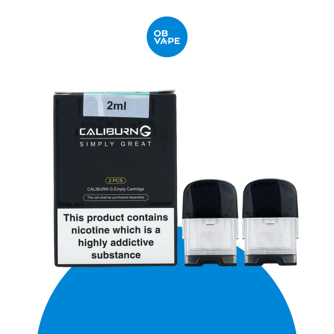 Uwell Caliburn G2 Replacement Empty Pod Ireland | Replacement Pods | OB Vape | OB Vape Ireland Uwell Caliburn G2 Replacement Empty Pod Ireland | Replacement Pods | OB Vape | OB Vape Ireland