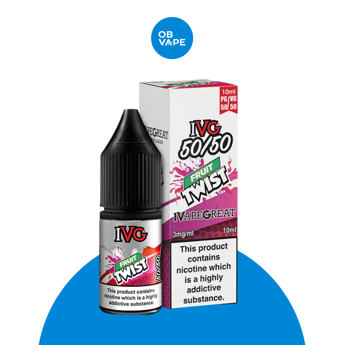 IVG 50/50 - Fruit Twist 10ml