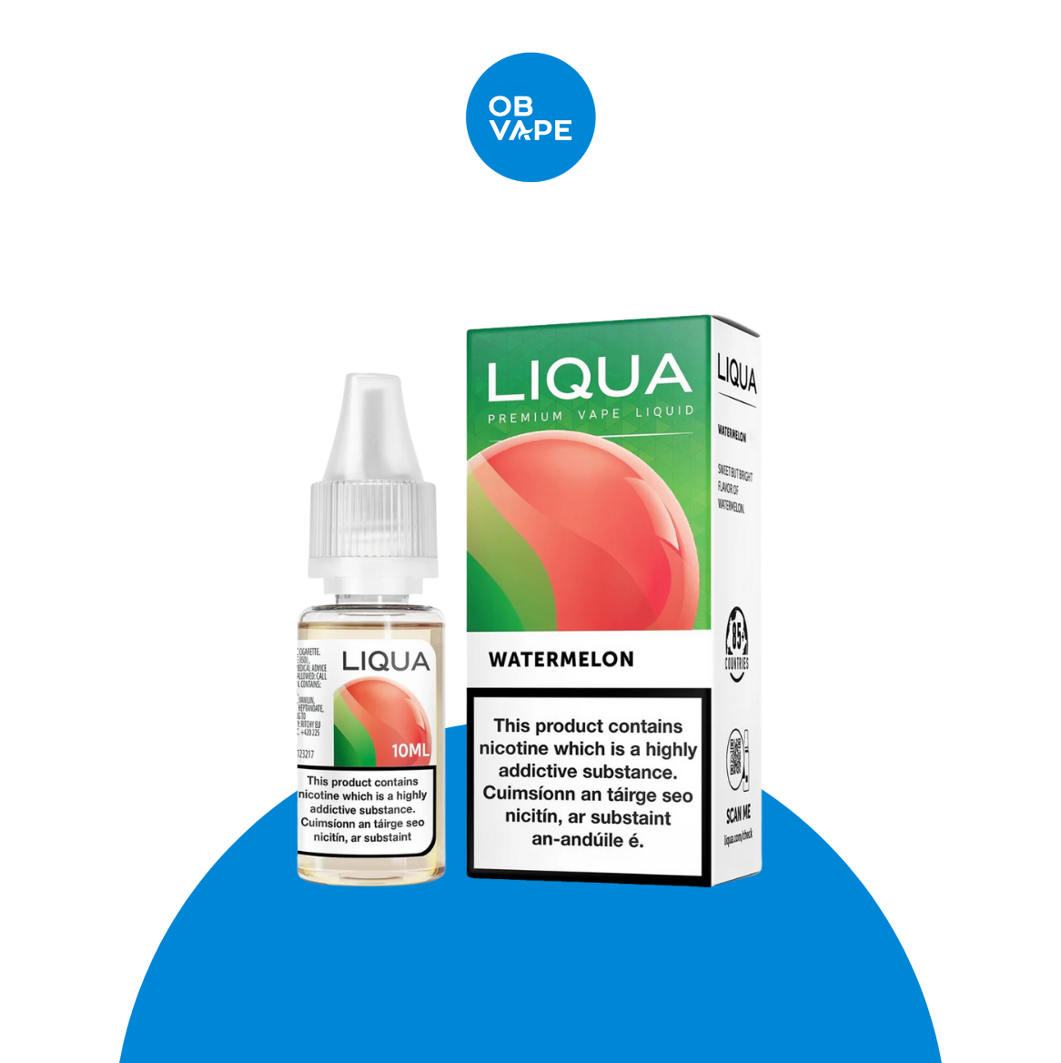 Liqua Watermelon 10ml E-Liquid