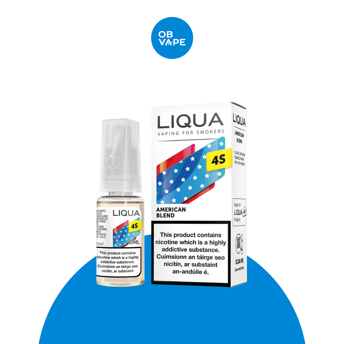 Liqua Nic Salt – American Blend 10ml