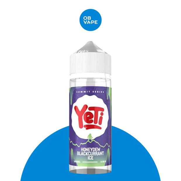 Yeti Honeydew Blackcurrant Ice 100ml Shortfill