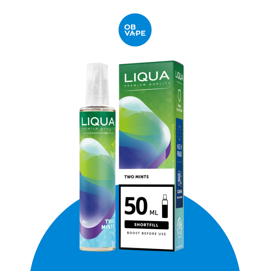 Liqua Two Mints 50ml Shortfill