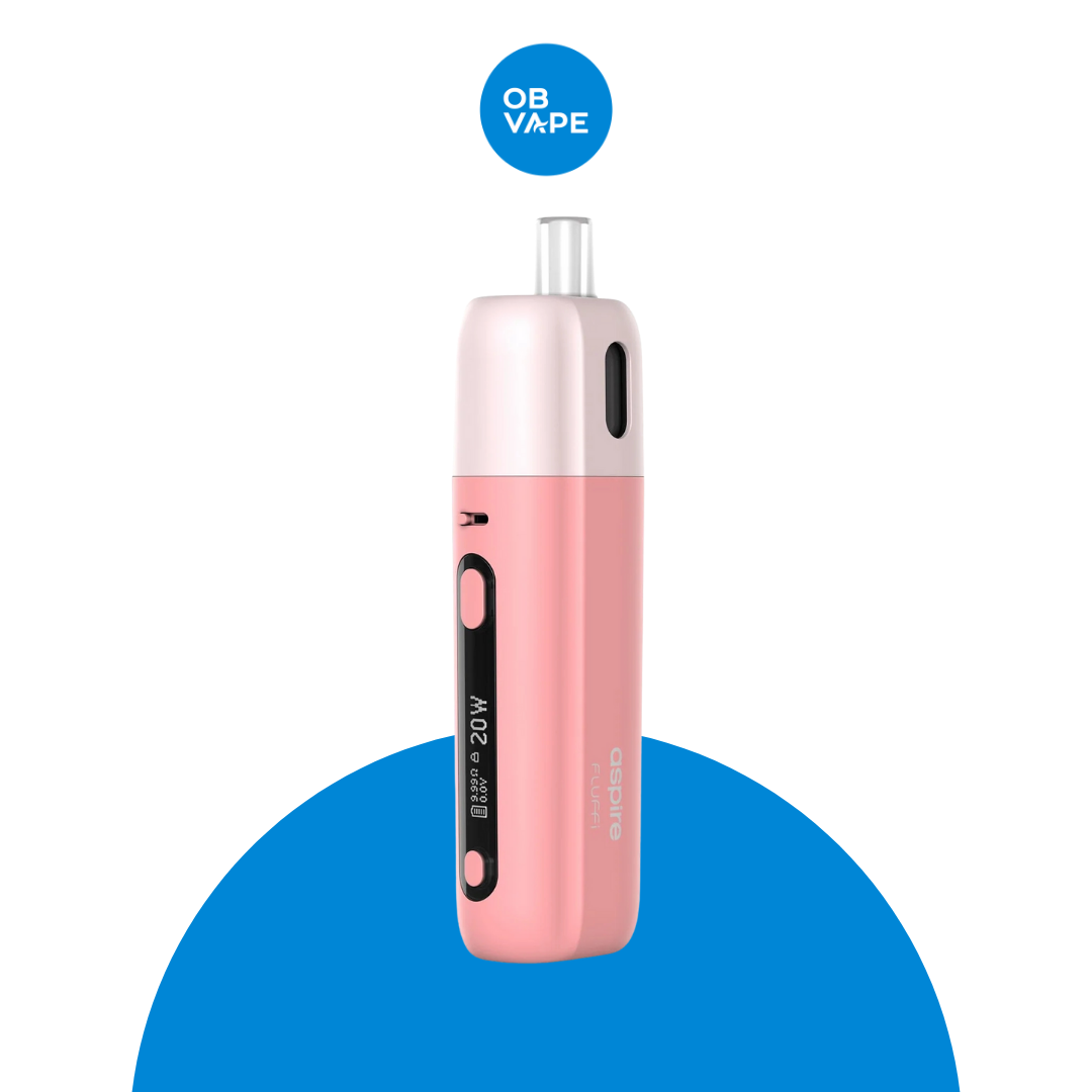 Aspire Fluffi Pod Vape Kit Ireland | Refillable Vape Kit | OB Vape | OB Vape Ireland Aspire Fluffi Pod Vape Kit Ireland | Refillable Vape Kit | OB Vape | OB Vape Ireland