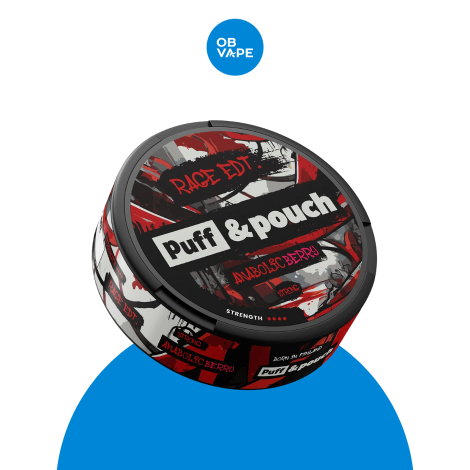 Puff & Pouch Nicotine Pouches – Rage Edit (16MG)