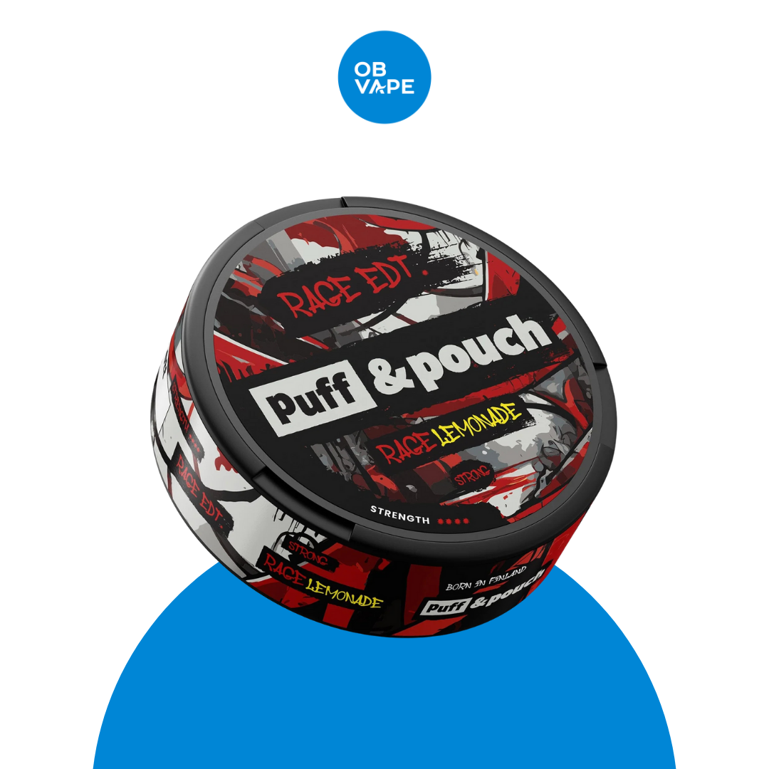 Puff & Pouch Nicotine Pouches – Rage Edit (16MG)
