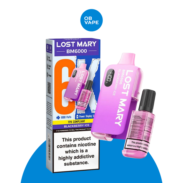 Lost Mary 6K BM6000 6000 Puff Disposable Vape