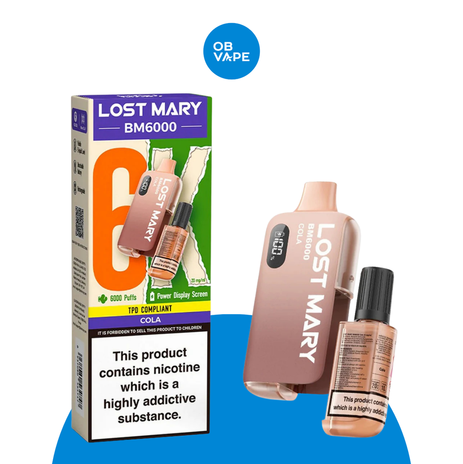 Lost Mary 6K BM6000 6000 Puff Disposable Vape