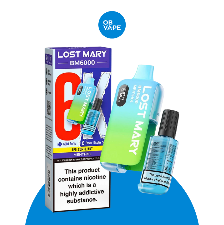 Lost Mary 6K BM6000 6000 Puff Disposable Vape