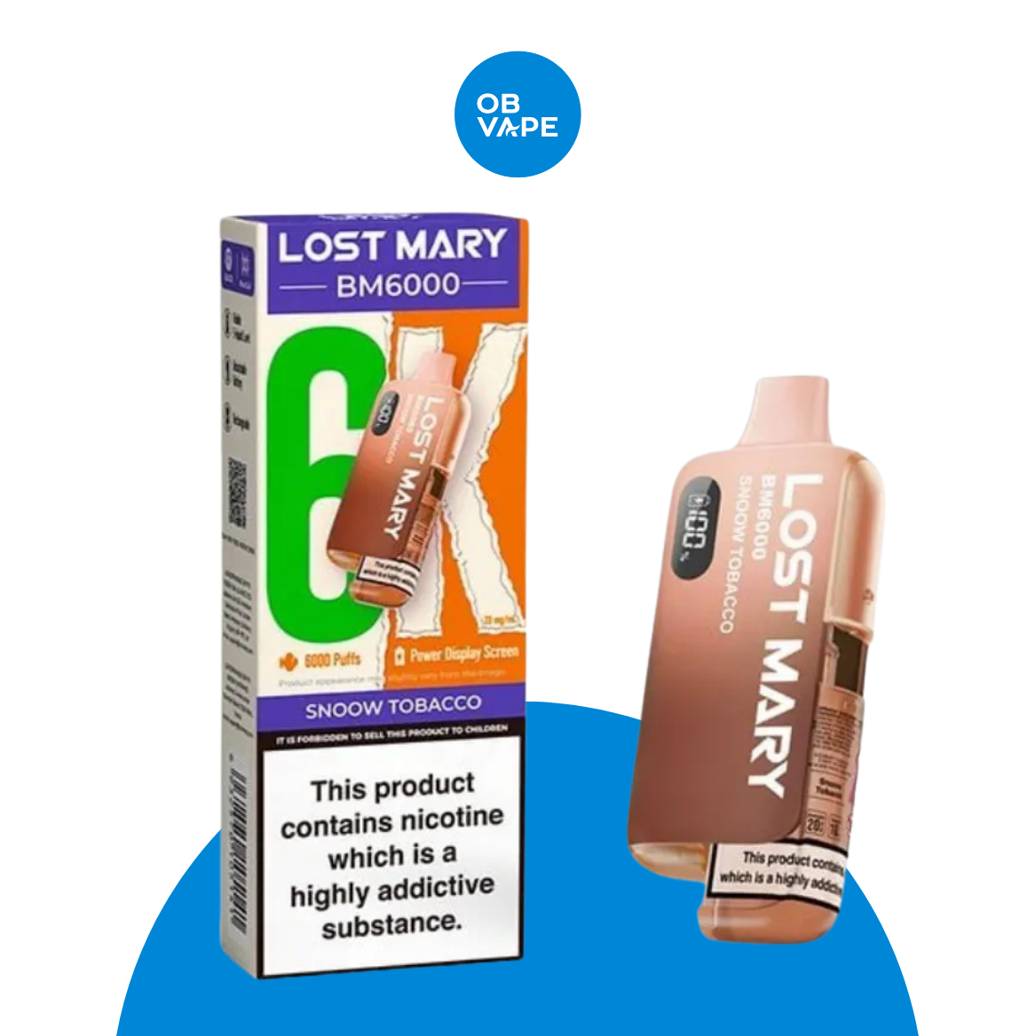 Lost Mary 6K BM6000 6000 Puff Disposable Vape