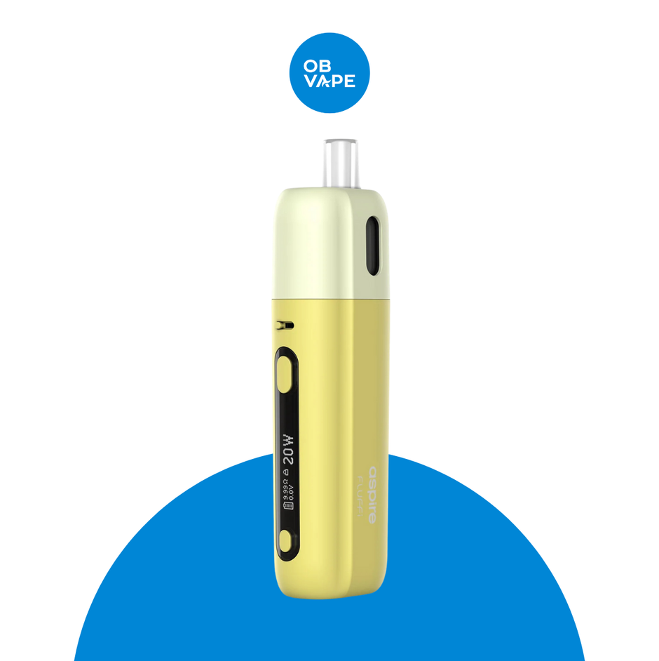 Aspire Fluffi Pod Vape Kit Ireland | Refillable Vape Kit | OB Vape | OB Vape Ireland Aspire Fluffi Pod Vape Kit Ireland | Refillable Vape Kit | OB Vape | OB Vape Ireland