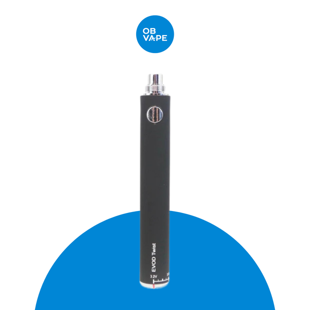 EVOD eGo Twist II Variable Voltage Battery - 1300mAh