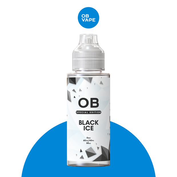 Black Ice - OB Special Edition 80ml OB Vape Ireland.