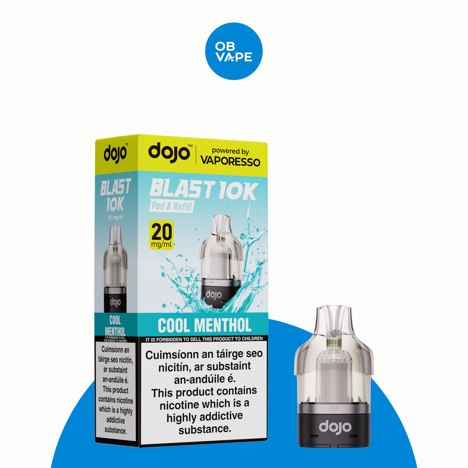 Vaporesso Dojo Blast 10K Refill Pods – Cool Menthol 20mg product image | OB Vape