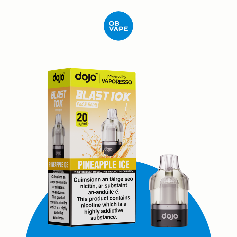 Vaporesso Dojo Blast 10K Refill Pods – Pineapple Ice 20mg product image | OB Vape