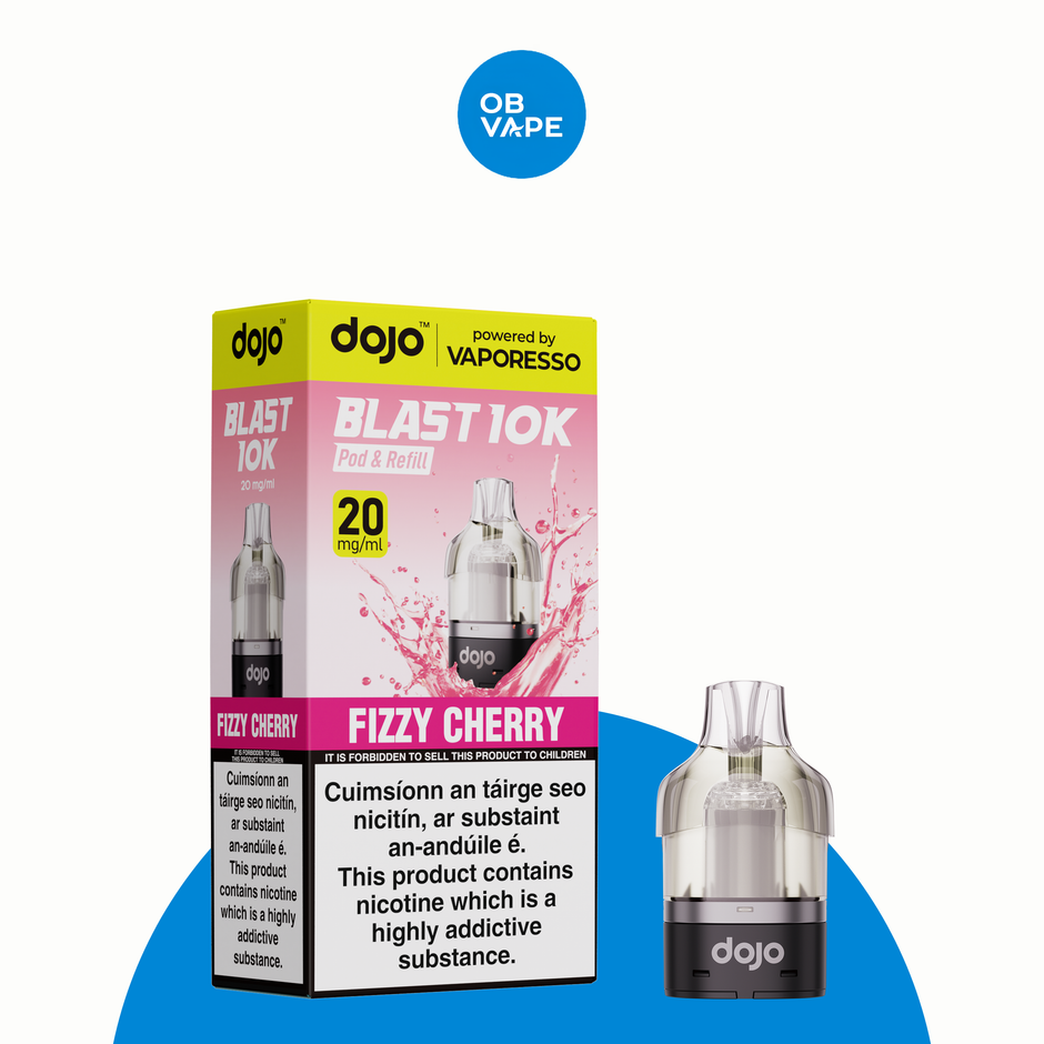 Vaporesso Dojo Blast 10K Refill Pods – Fizzy Cherry 20mg product image | OB Vape
