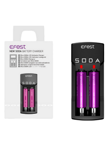 Efest New Soda Dual Slot Battery Charger