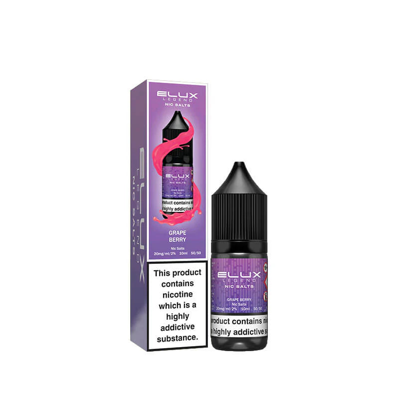 Grape Berry– Elux Legend Nic Salt 10ml