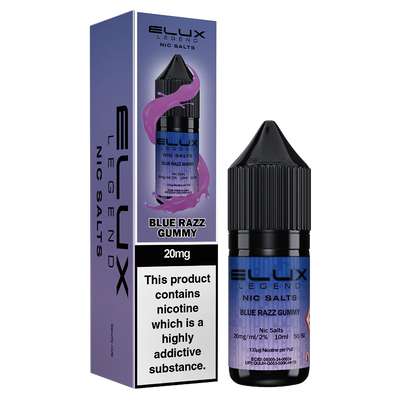 Blue Razz Gummy – Elux Legend Nic Salt 10ml