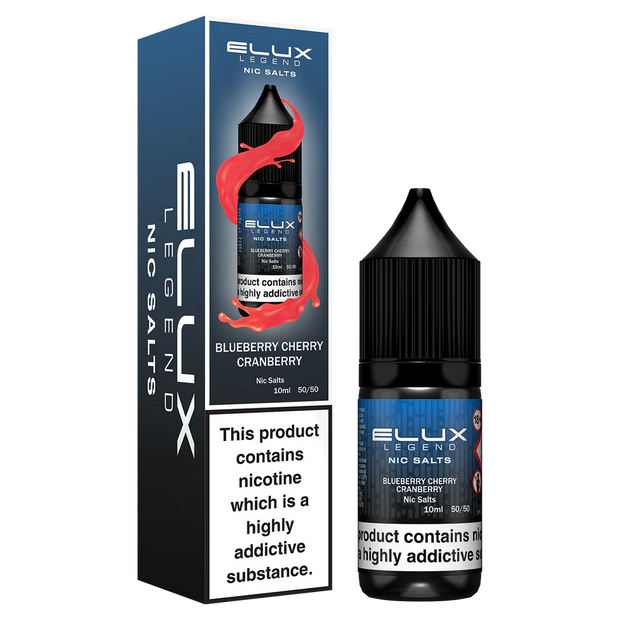 Blueberry Cherry Cranberry – Elux Legend Nic Salt 10ml