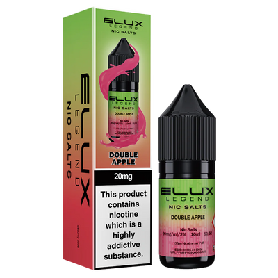Double Apple– Elux Legend Nic Salt 10ml
