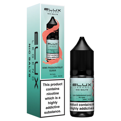 Kiwi Passionfruit Guava – Elux Legend Nic Salt 10ml