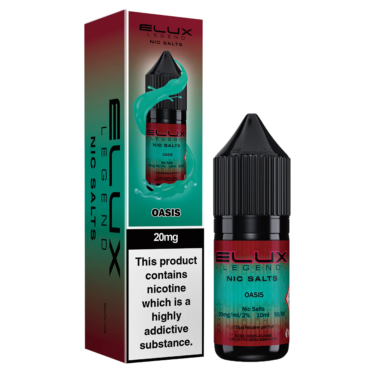 Oasis – Elux Legend Nic Salt 10ml