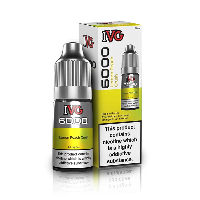 Lemon Peach Crush - IVG 6000 Nic Salt