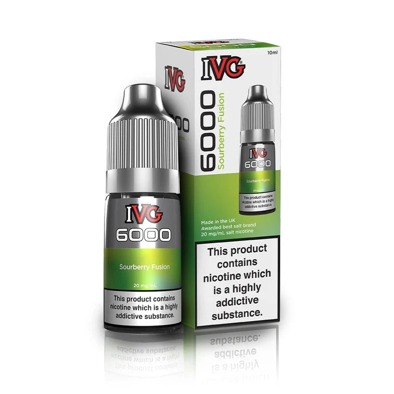 Sourberry Fusion - IVG 6000 Nic Salt