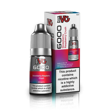 Strawberry Raspberry Crush – IVG 6000 Nic Salt 10ml