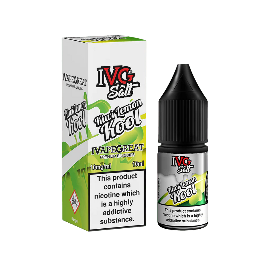 Kiwi Lemon Kool - IVG Nic Salt 10ml