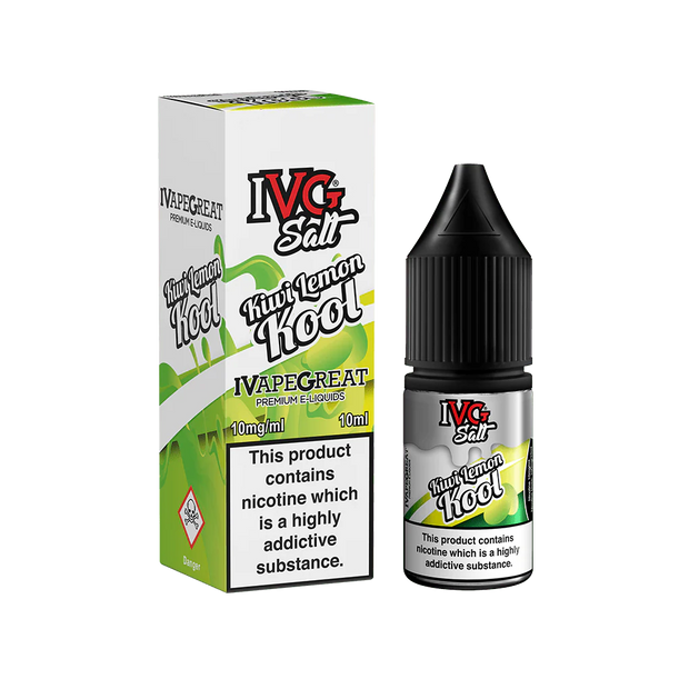 Kiwi Lemon Kool - IVG Nic Salt 10ml