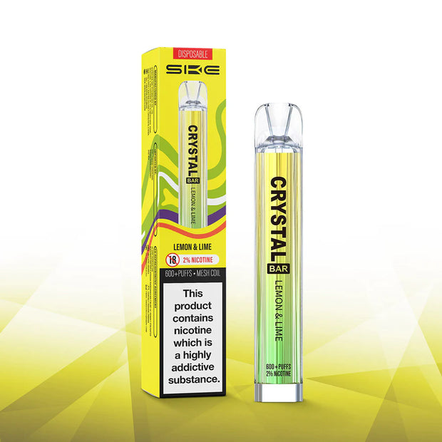 SKE Crystal Bar 600 Puff 20mg Disposable