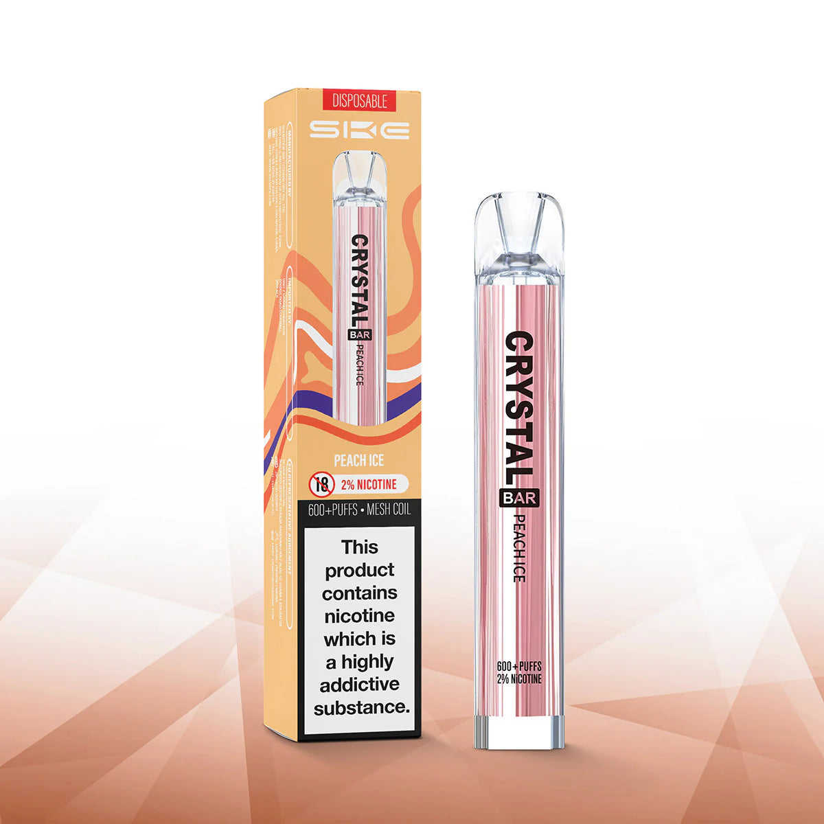 SKE Crystal Bar 600 Puff 20mg Disposable